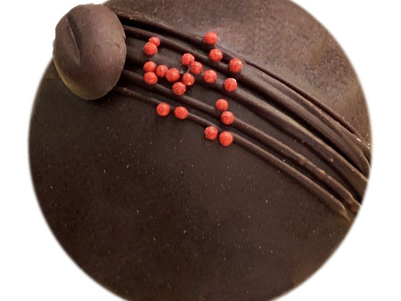 Шоколадная бомбочка «Конпанна с корицей»