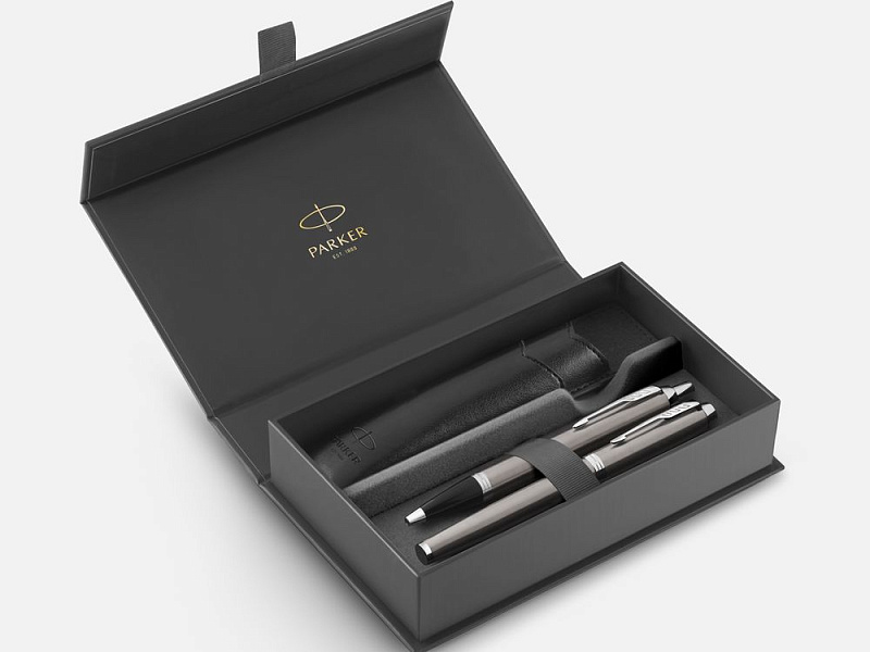 Набор Parker IM Essential Stainless Steel CT, серебристый
