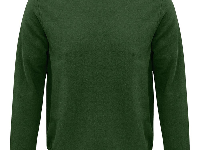 Свитшот унисекс Comet, темно-зеленый