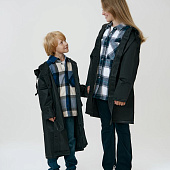 Дождевик детский RainDrop Kids, черный