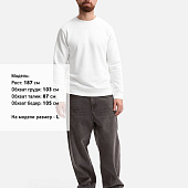 Толстовка унисекс Sully, белая