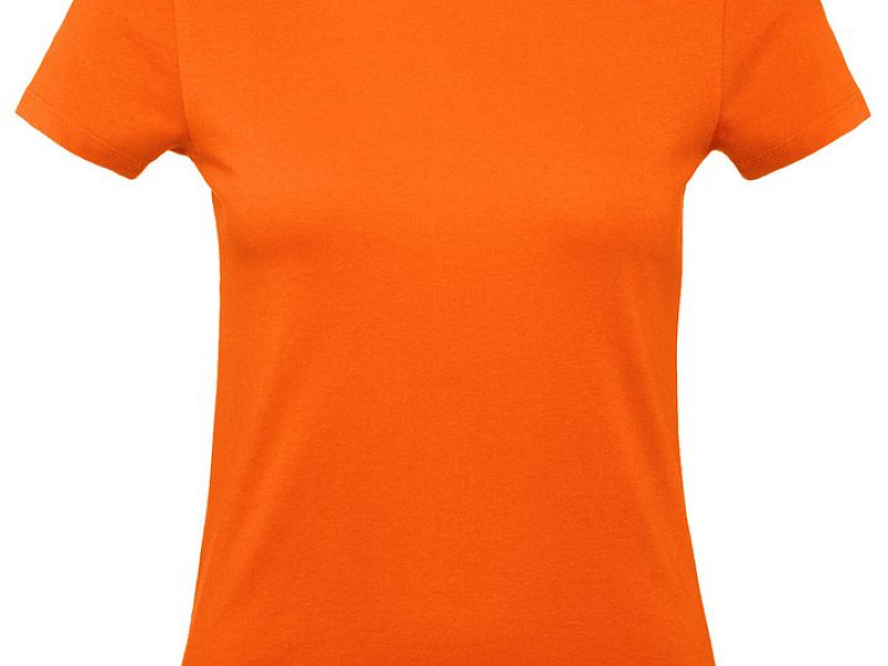 Футболка женская E150, оранжевая
