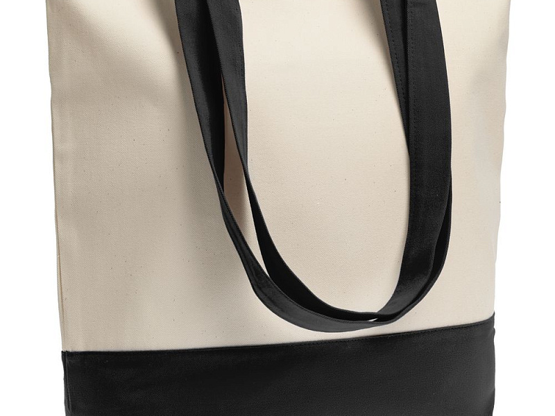 Холщовая сумка Shopaholic, черная