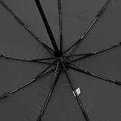 Складной зонт Dome Double с двойным куполом, серый