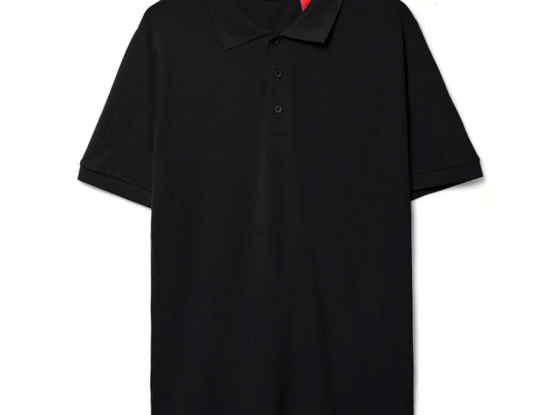 Рубашка поло мужская Adam, черная