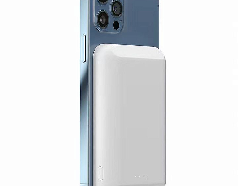 Магнитный беспроводной аккумулятор Magback 5000 мАч, белый