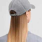 Бейсболка Oblako, утепленная, серая