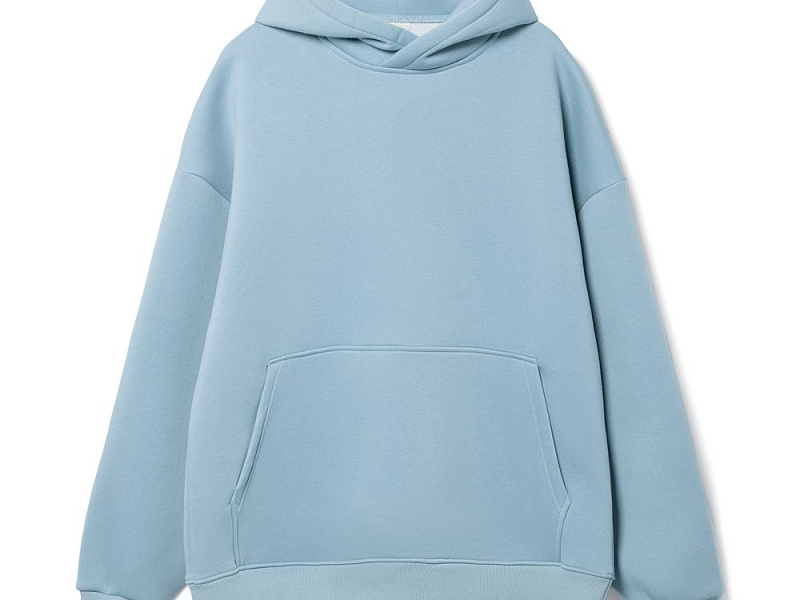 Худи Kulonga Oversize, серо-голубое