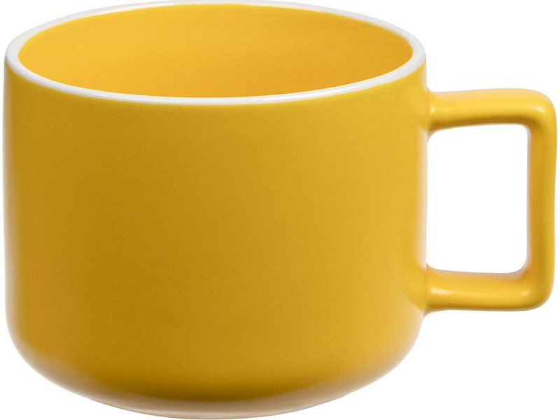 Чашка Fusion, желтая