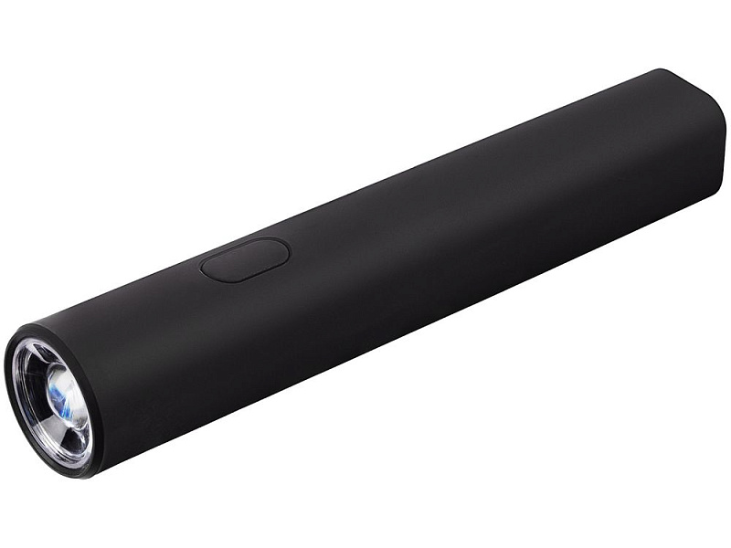 Фонарик аккумуляторный Falkirk, черный