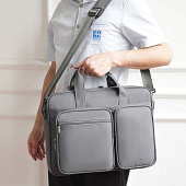 Сумка для ноутбука L266, темно-серая