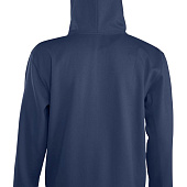 Толстовка мужская на молнии с капюшоном Seven Men, темно-синяя