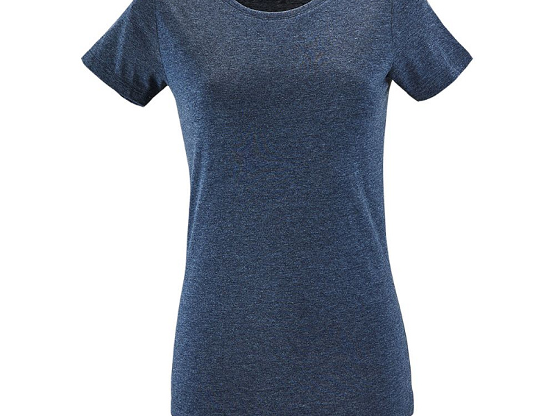 Футболка женская Regent Fit Women, синий меланж