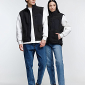 Жилет унисекс Fury BW, темно-серый (графит)