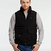 Жилет с подогревом Thermalli Zermatt, черный