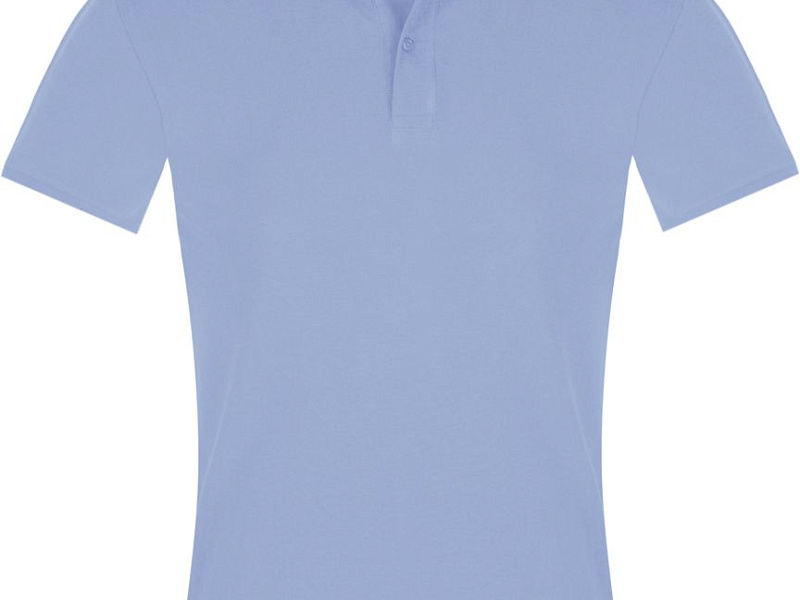 Рубашка поло мужская Perfect Men 180 голубая