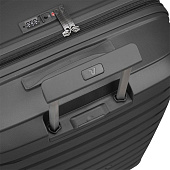 Чемодан Butterfly S, серый