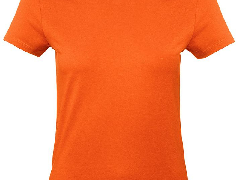 Футболка женская E190 оранжевая