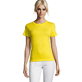 Футболка женская Regent Women, лимонно-желтая
