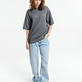 Джемпер с коротким рукавом Siluetti Volumica, серый