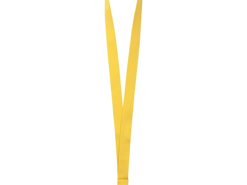Лента для бейджа Neckband, желтая