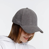 Бейсболка Soft Core, серая