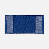 Лейбл тканевый Epsilon, XXS, синий