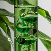 Термометр стеклянный «Галилео», зеленый