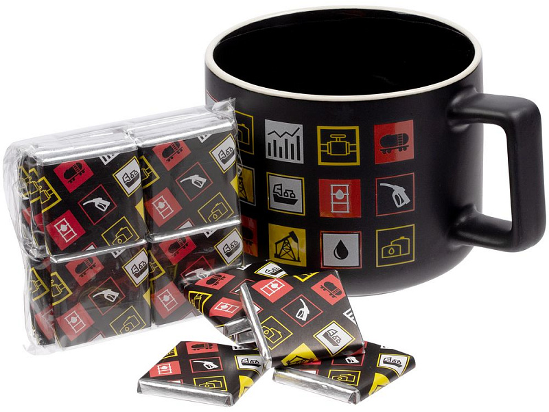 Набор с горьким шоколадом Industry, нефть и газ