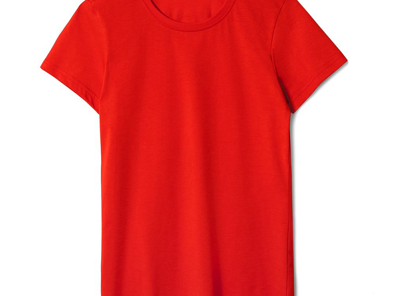 Футболка женская T-bolka Lady, красная