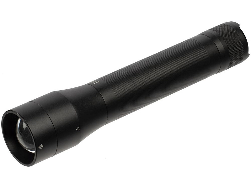 Фонарь с фокусировкой луча Skyddas, черный