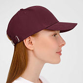 Бейсболка Buffalo, бордовая