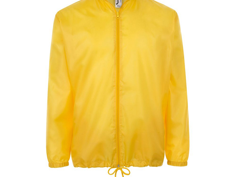 Ветровка унисекс Shift, желтая