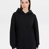 Худи оверсайз унисекс Outshine, черное