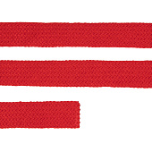 Плоский шнур Cord L, красный, 140 см