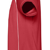 Спортивная рубашка поло Palladium 140 красная с белым