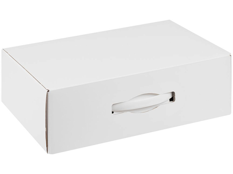 Коробка Matter Light, белая, с белой ручкой