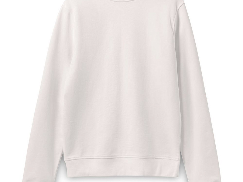 Свитшот унисекс BNC Inspire (Organic), молочно-белый