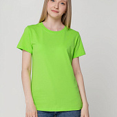 Футболка женская T-bolka Lady, зеленое яблоко
