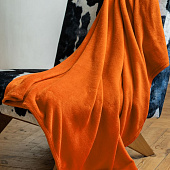 Плед Plush, оранжевый