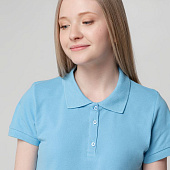 Рубашка поло женская Virma Lady, голубая