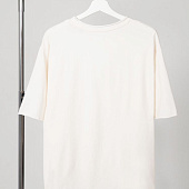 Футболка оверсайз Vozduh 2.0, кремовая