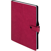 Ежедневник Strep Front на заказ, недатированный, малиновый