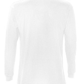 Рубашка поло мужская с длинным рукавом Star 170, белая