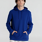 Толстовка с капюшоном унисекс Hoodie, ярко-синяя