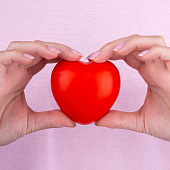 Антистресс «Сердце», красный