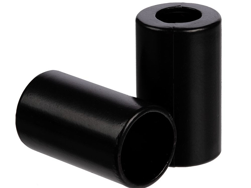 Пара наконечников для шнурка Tizzle, черные