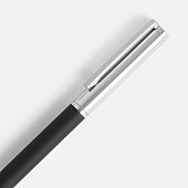 Ручка шариковая Eyeshot Soft Touch, черная