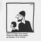 Футболка женская «Леон», белая, ver.2