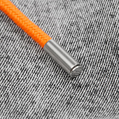 Наконечник для шнурка Nozzle, ver.2, серебристый (хром)